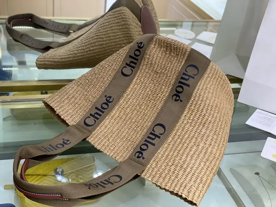 Chloe Large Woody Basket Bag