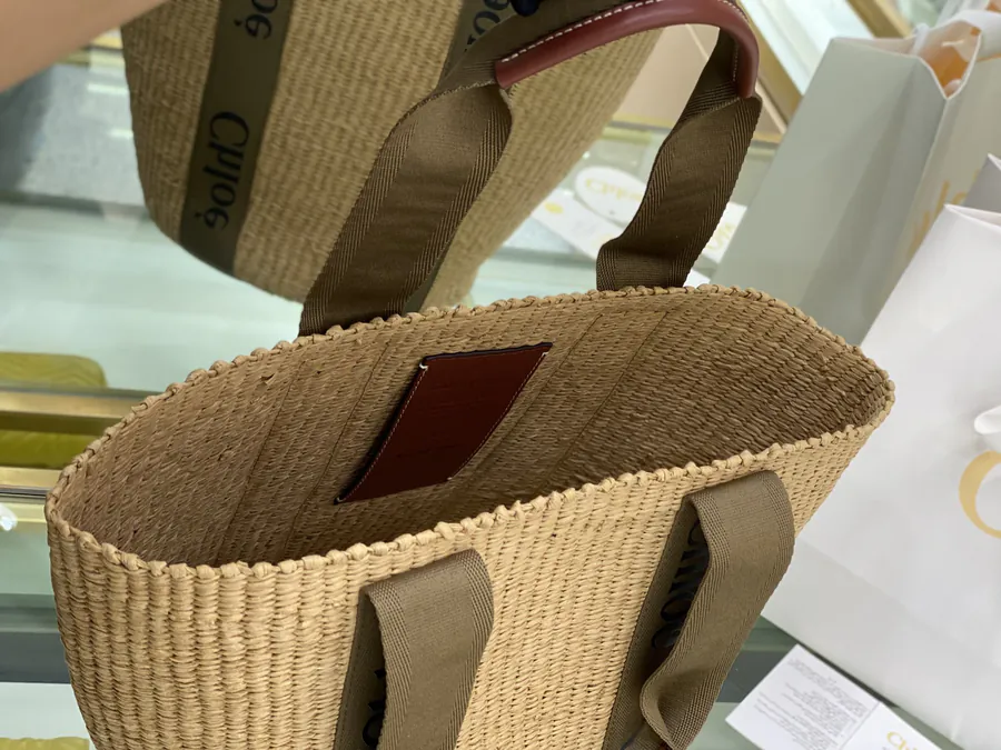 Chloe Large Woody Basket Bag