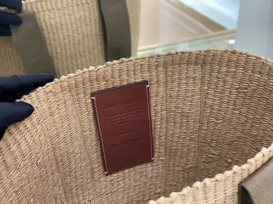 Chloe Large Woody Basket Bag