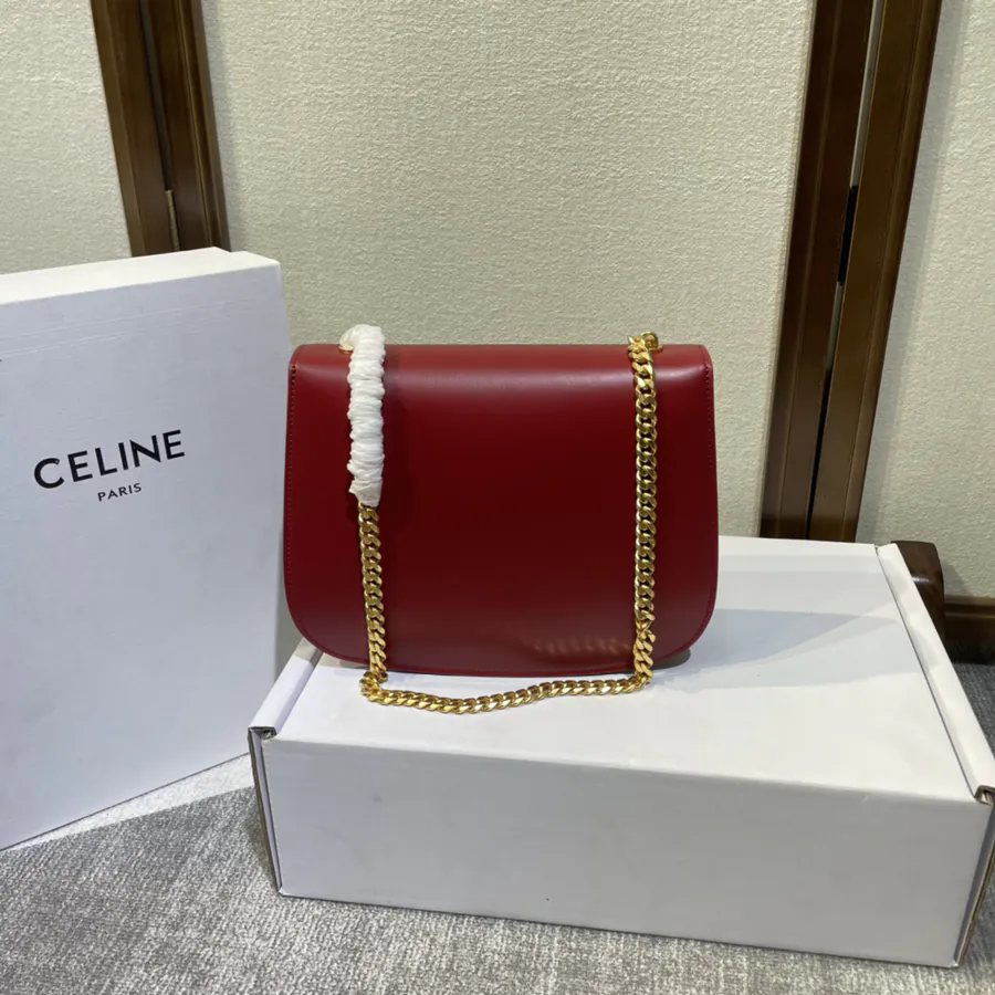 CE New A Grade Square Tote with Chain Details