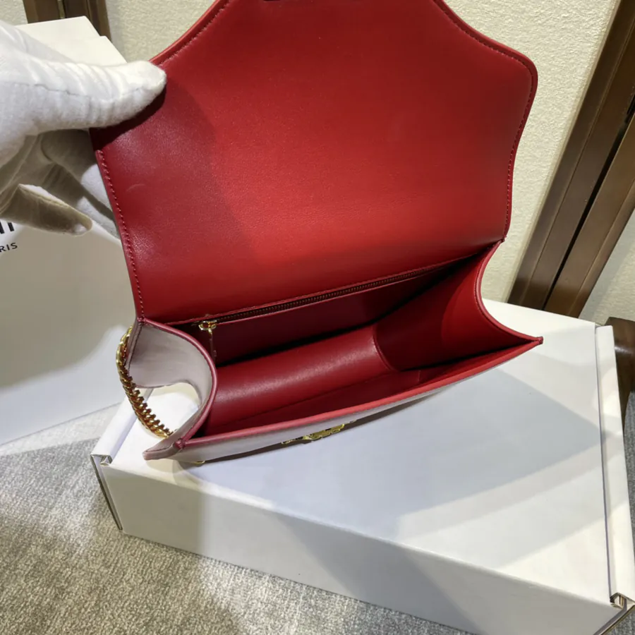 CE New A Grade Square Tote with Chain Details