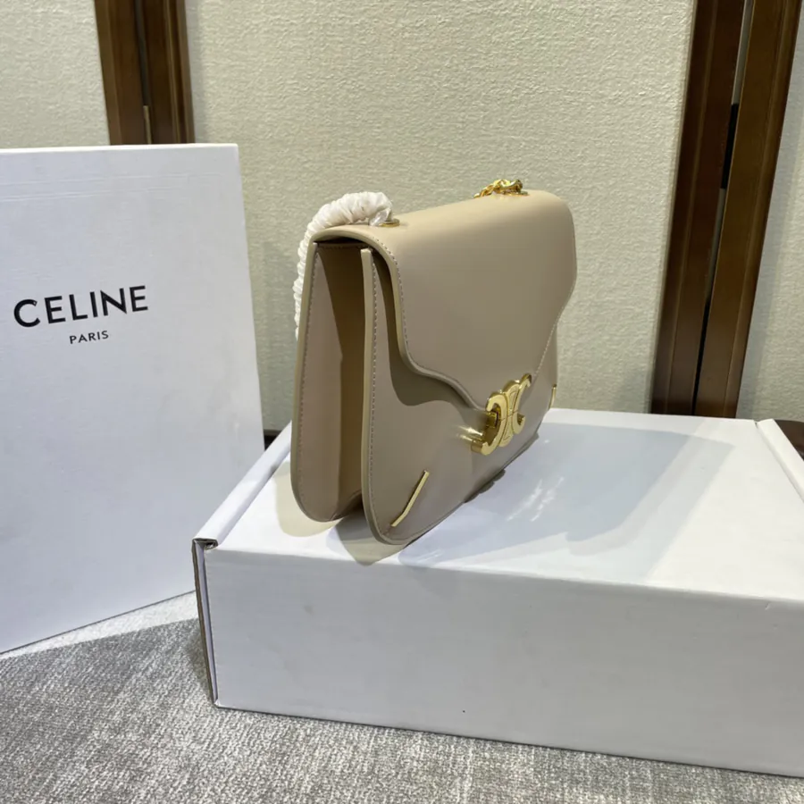 CE New A Grade Square Tote with Chain Details