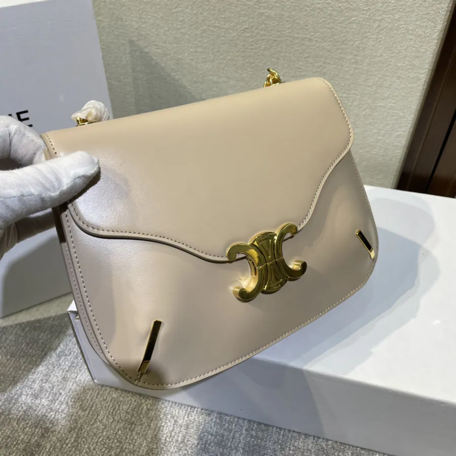 CE New A Grade Square Tote with Chain Details