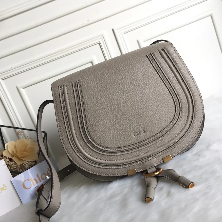 Chloé Windchill Bucket Bag in Grained Calfskin