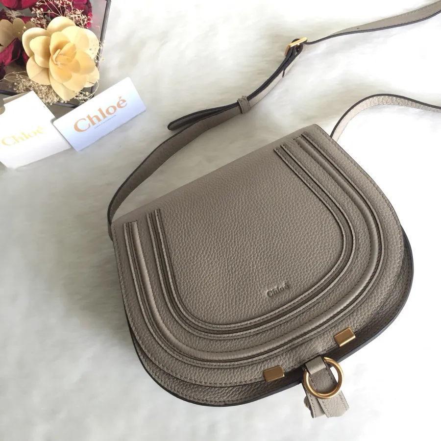 Chloé Windchill Bucket Bag in Grained Calfskin