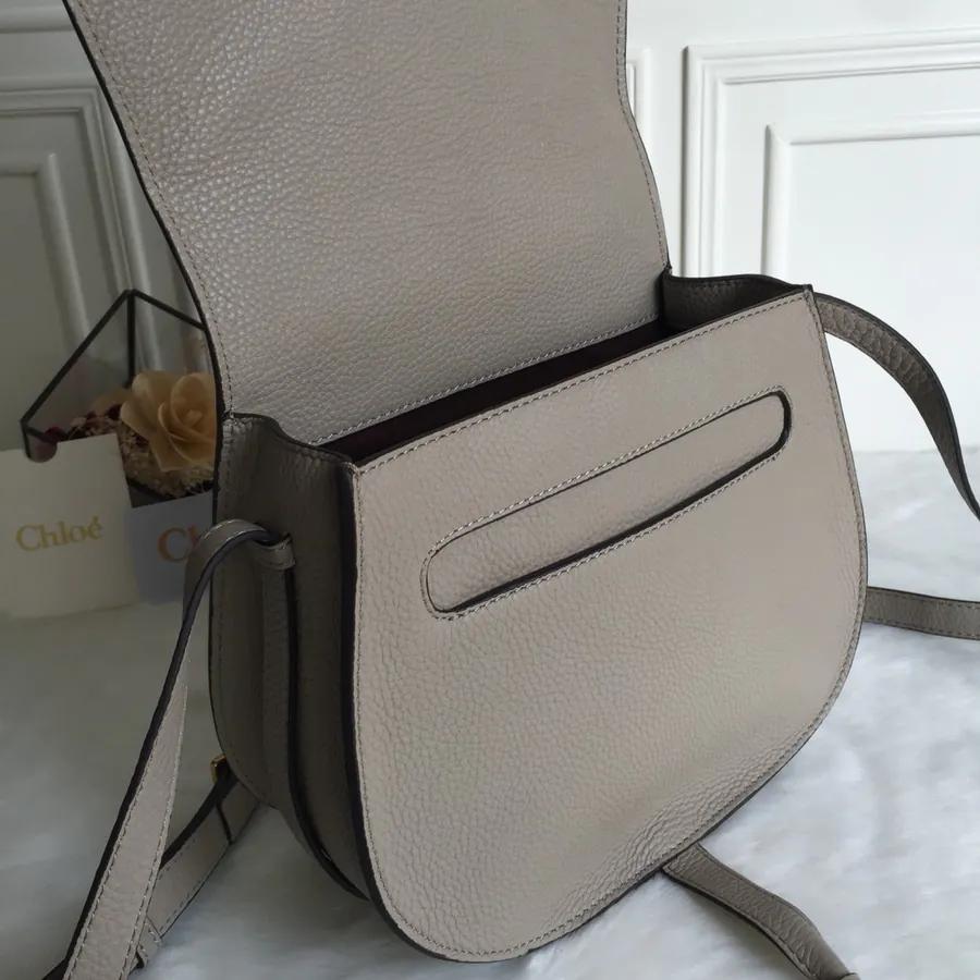 Chloé Windchill Bucket Bag in Grained Calfskin