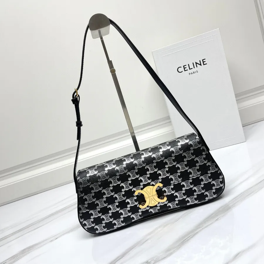 Lola Medium Glossy Leather Handbag