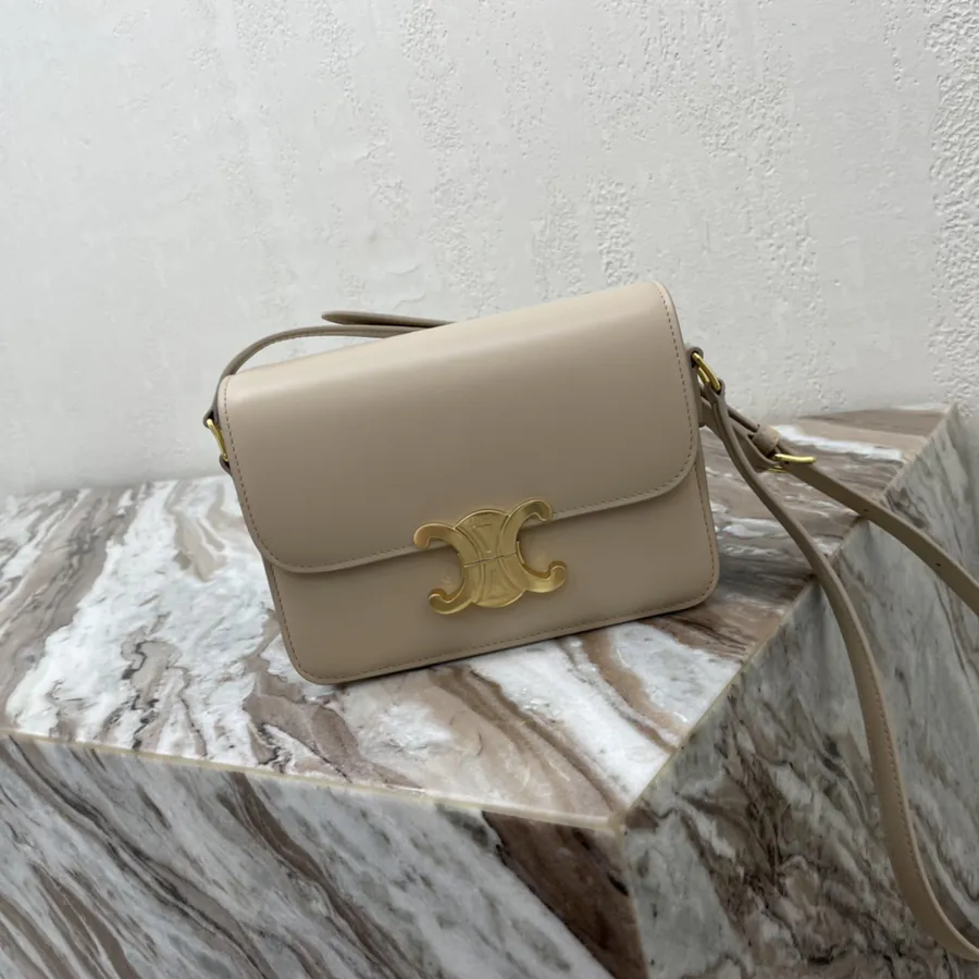 Teen Triomphe Calfskin Handbag
