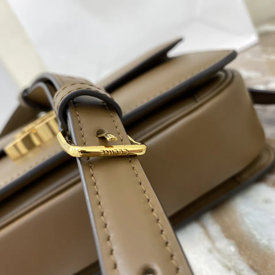TRIOMPHE Small Calfskin Handbag