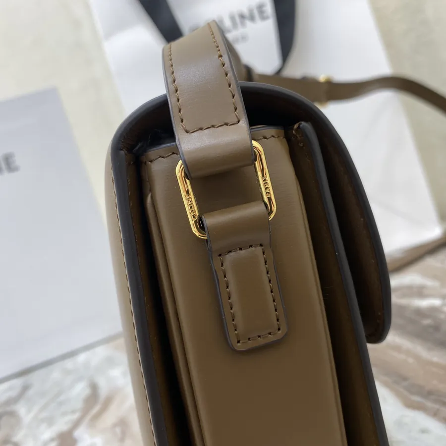 TRIOMPHE Small Calfskin Handbag