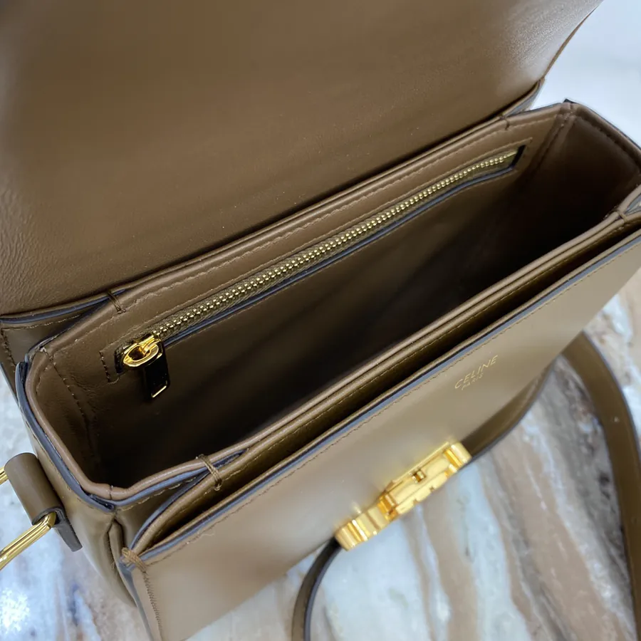 TRIOMPHE Small Calfskin Handbag