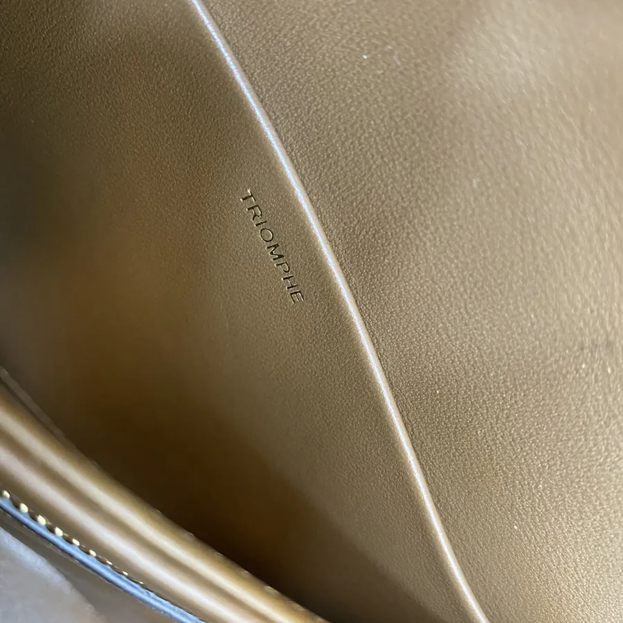 TRIOMPHE Small Calfskin Handbag