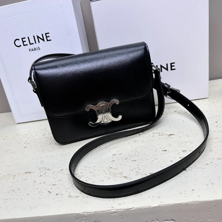 Teen Triomphe Calfskin Handbag
