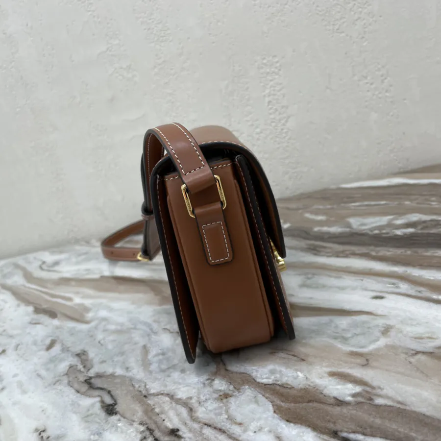 TRIOMPHE Small Calfskin Handbag
