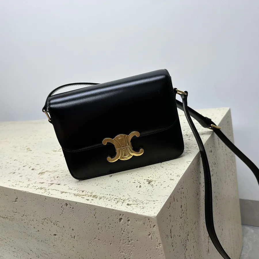 Teen Triomphe Calfskin Handbag