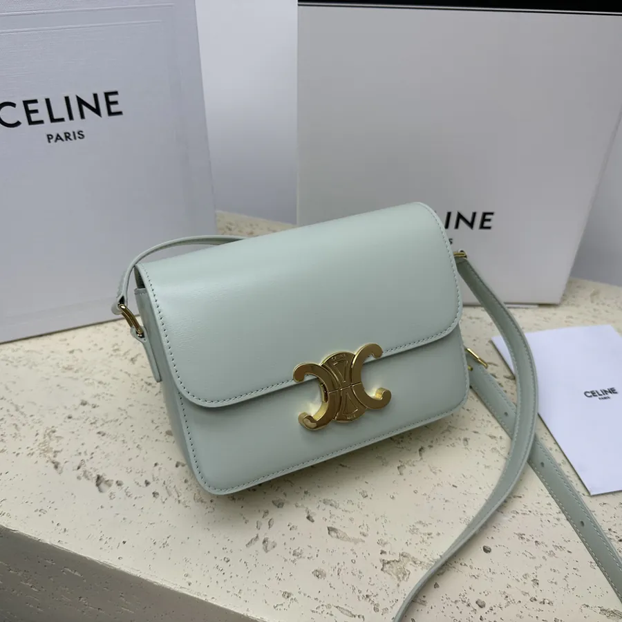 TRIOMPHE Small Calfskin Handbag