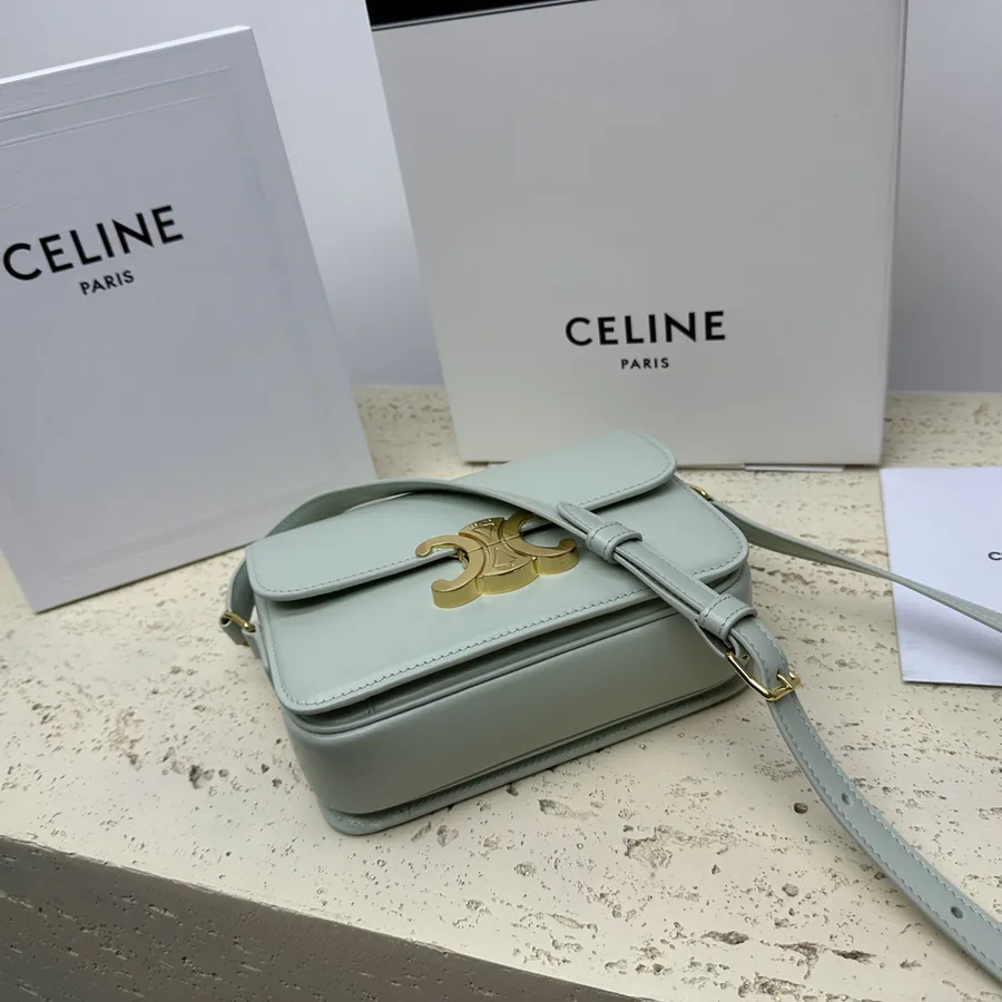 TRIOMPHE Small Calfskin Handbag