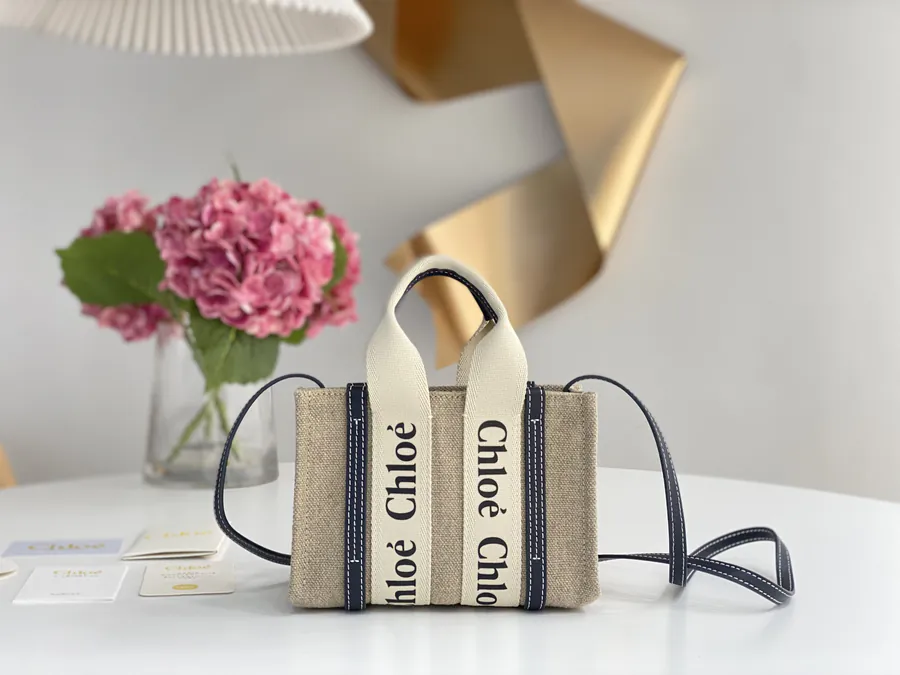 Chloe Woody Mini Tote Bag
