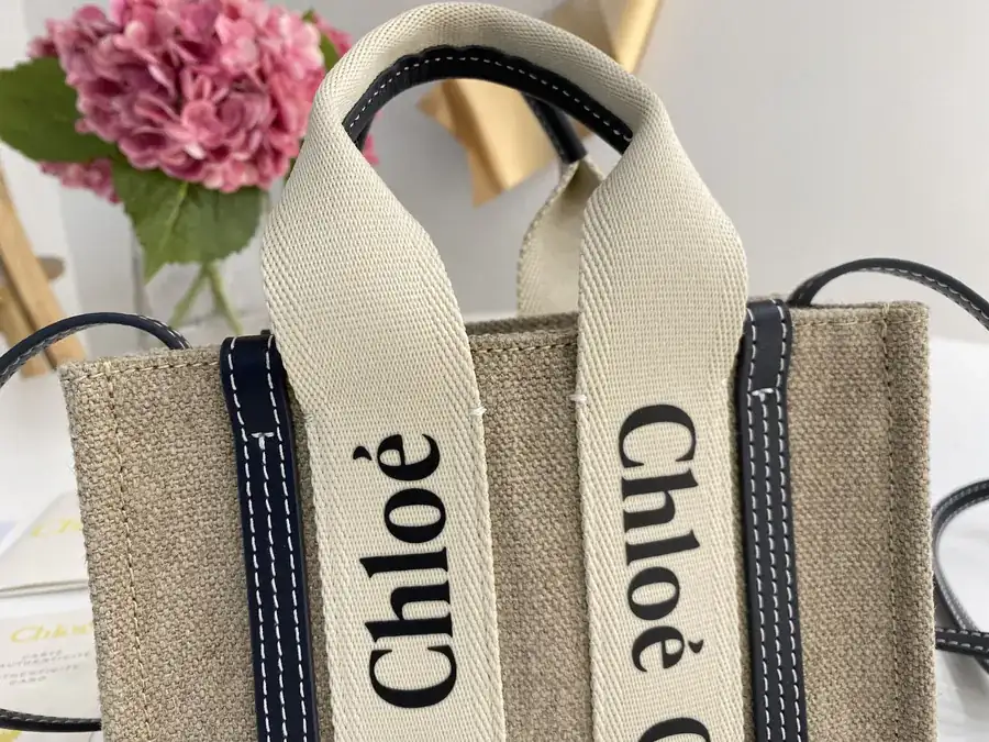 Chloe Woody Mini Tote Bag