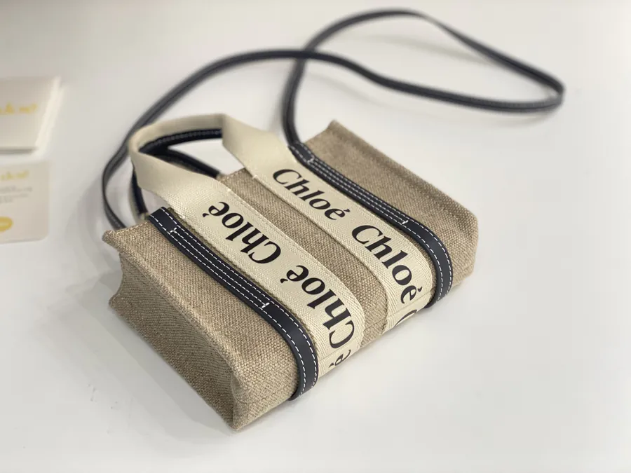Chloe Woody Mini Tote Bag