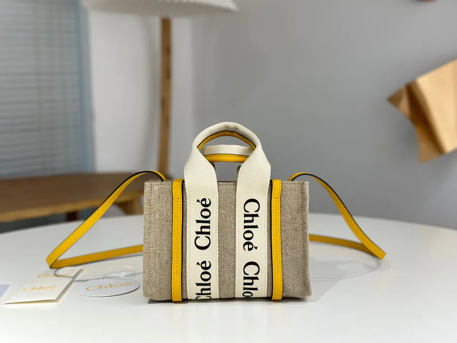 Chloe Woody Mini Tote Bag