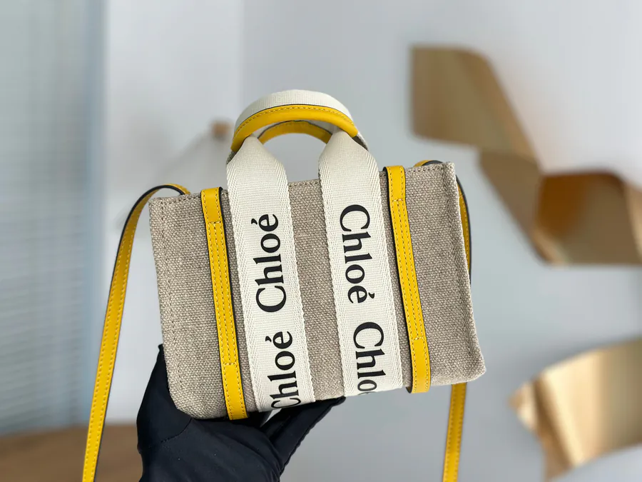 Chloe Woody Mini Tote Bag