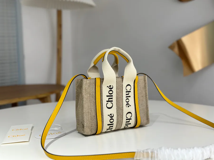 Chloe Woody Mini Tote Bag