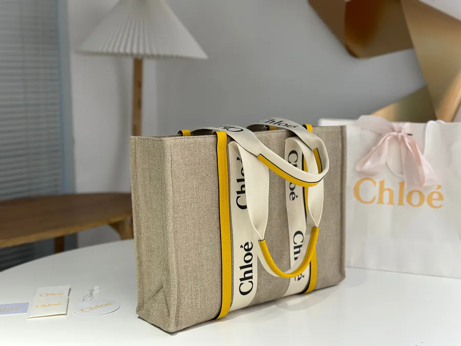 Chloe Woody Tote Large