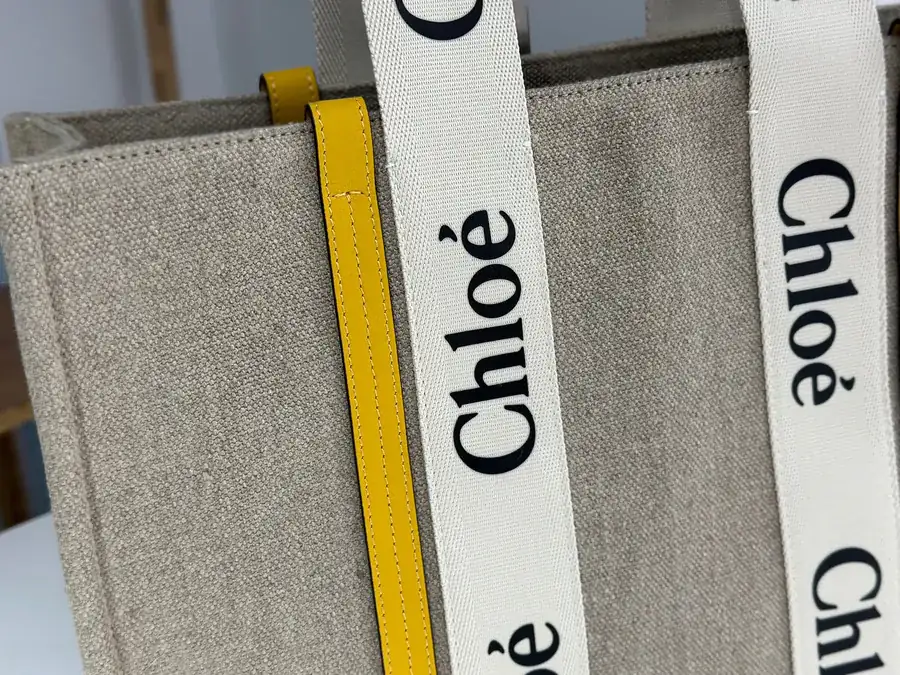 Chloe Woody Tote Large