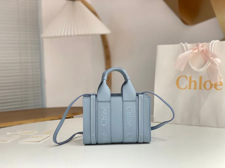Chloe Woody Mini Tote Bag