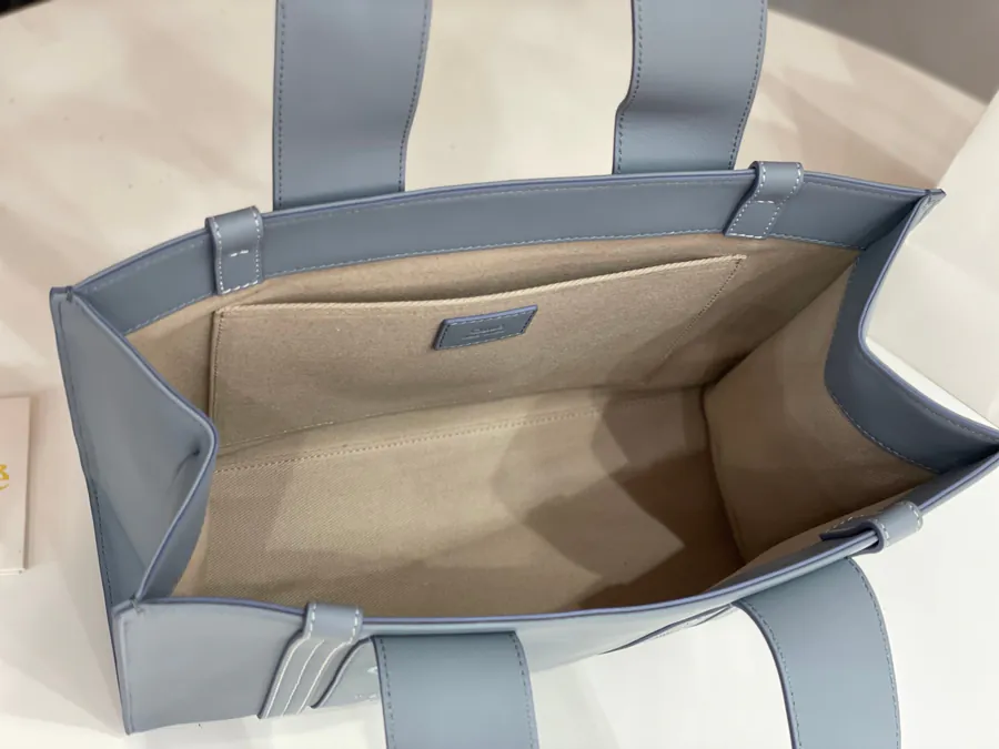 Chloe Woody Leather Tote Bag Medium
