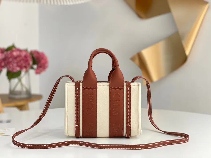 Chloe Woody Mini Tote