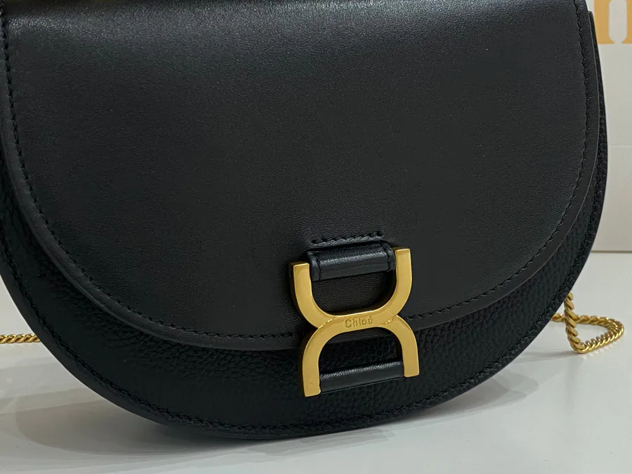 Chloe Marcie 23 Crescent Bag Elegant Chain Clutch