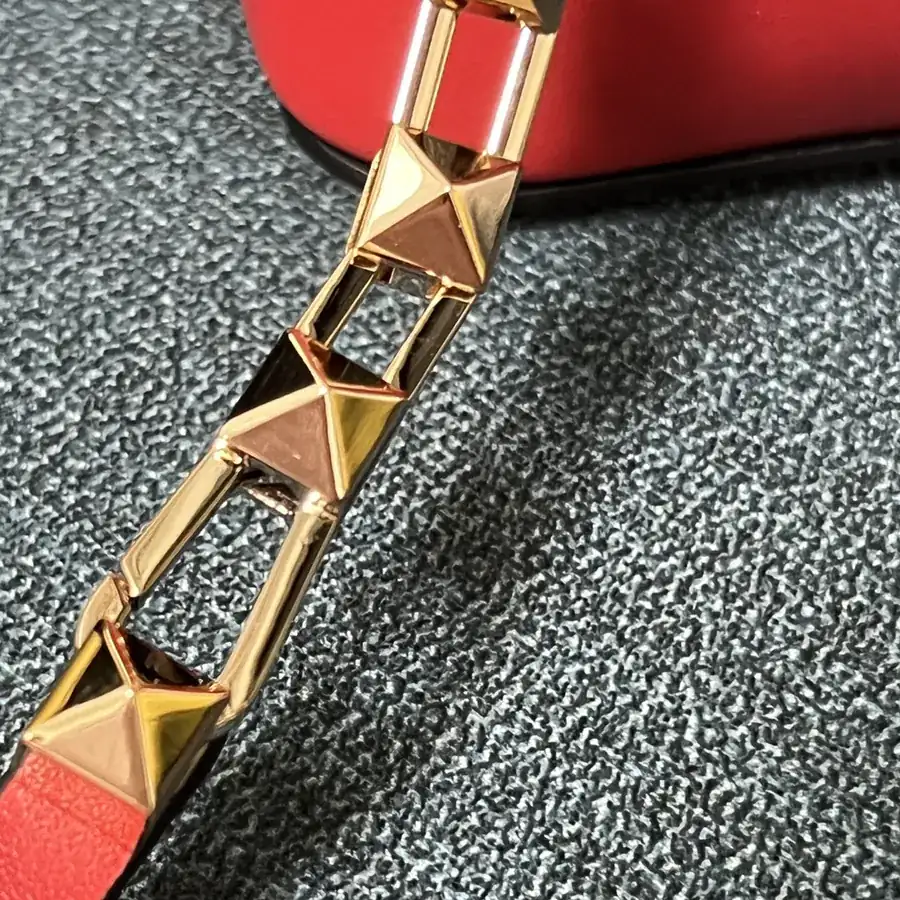 GARAVANI ROCKSTUD EW Bucket Bag in Grained Calfskin