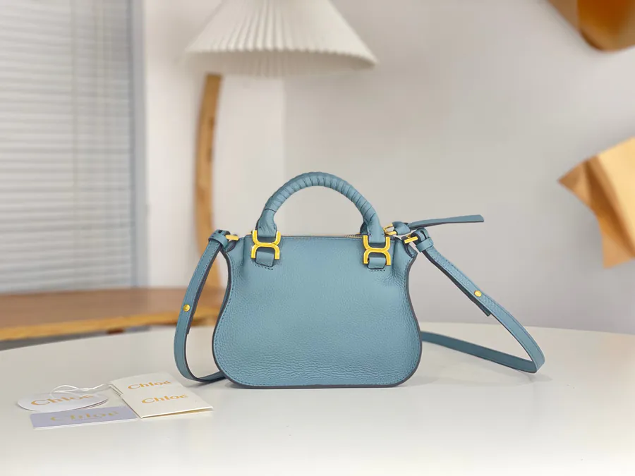 Chloe x Marcie Mini Fog Blue Tote