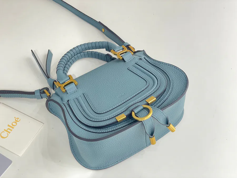 Chloe x Marcie Mini Fog Blue Tote