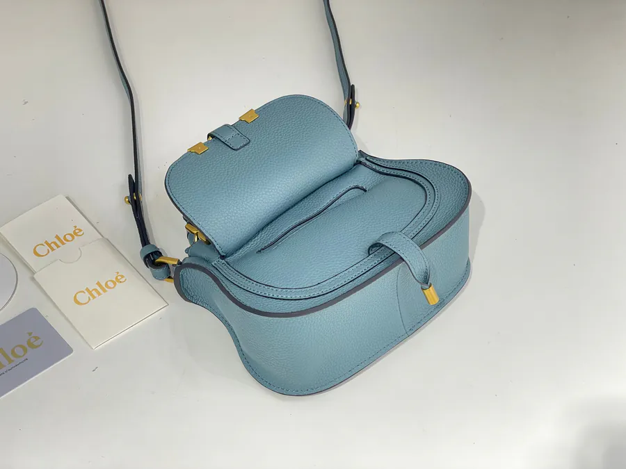 Chloe x Marcie Mini Fog Blue Tote
