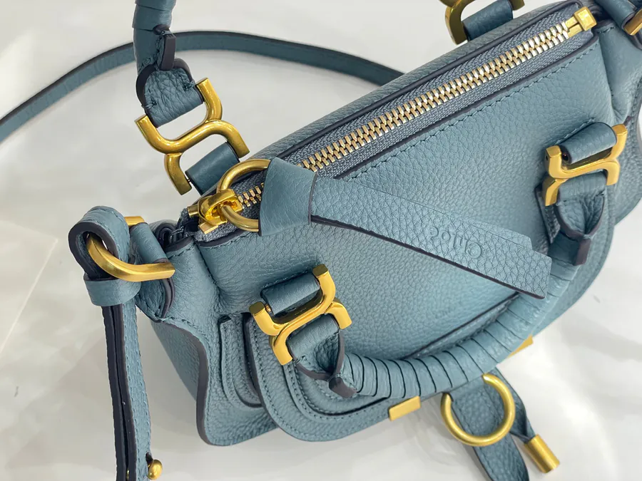 Chloe x Marcie Mini Fog Blue Tote