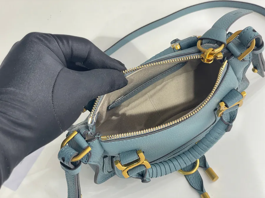 Chloe x Marcie Mini Fog Blue Tote