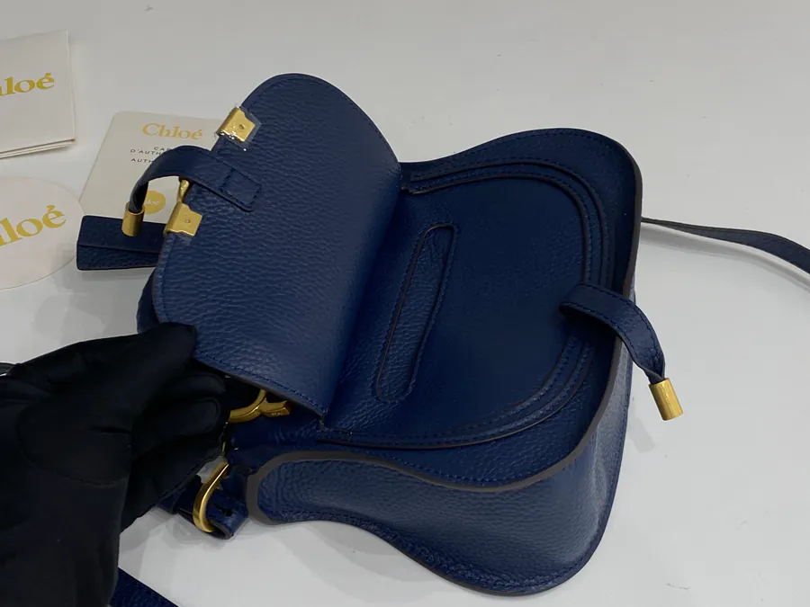 Chloe x Marcie Small Blue Bag