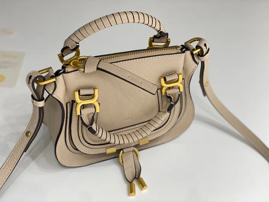 Chloe x Marcie Mini Beige Tote