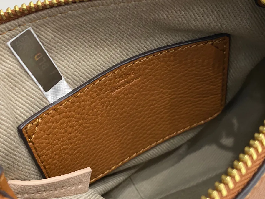 Chloe x Marcie Small Brown Bucket Bag