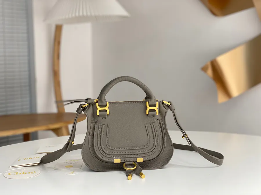 Chloe x Marcie Small Size Deep Gray Tote