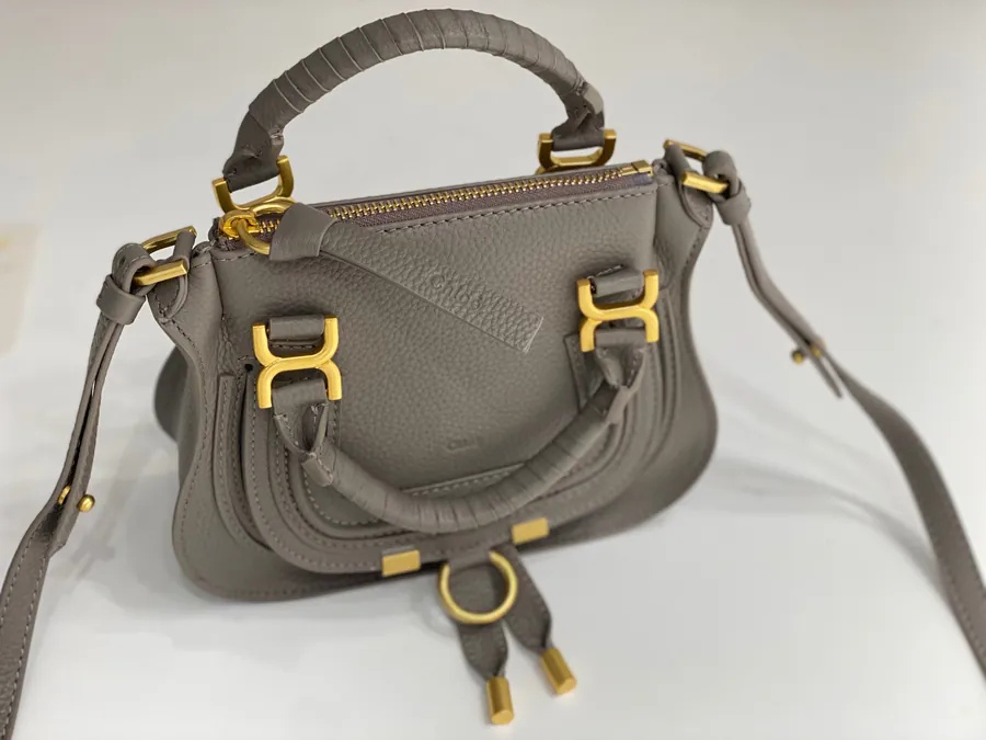 Chloe x Marcie Small Size Deep Gray Tote