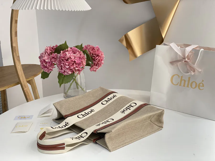 Chloe Woody Tote Large Size