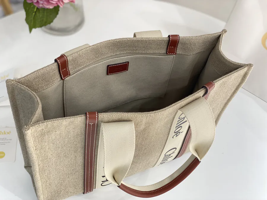Chloe Woody Tote Large Size