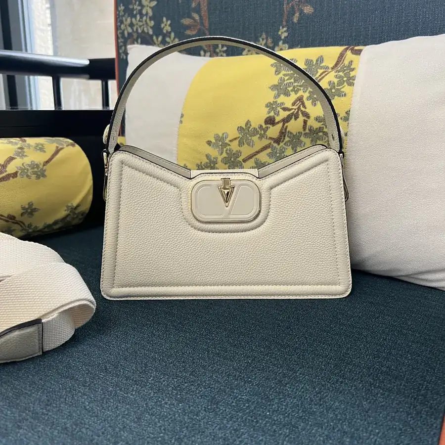 GARAVANI Grained Calfskin Tote with Adjustable Strap