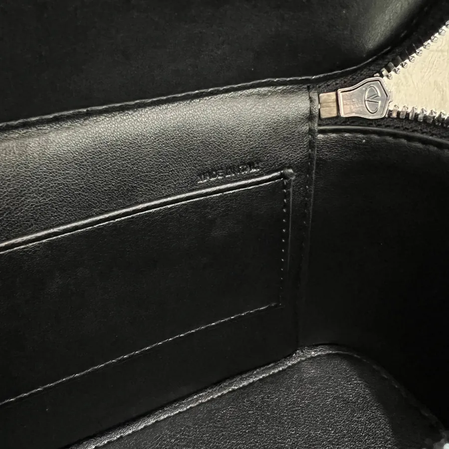 GARAVANI Mini LOCÒ Calfskin Box Bag with VLOGO SIGNATURE Detail