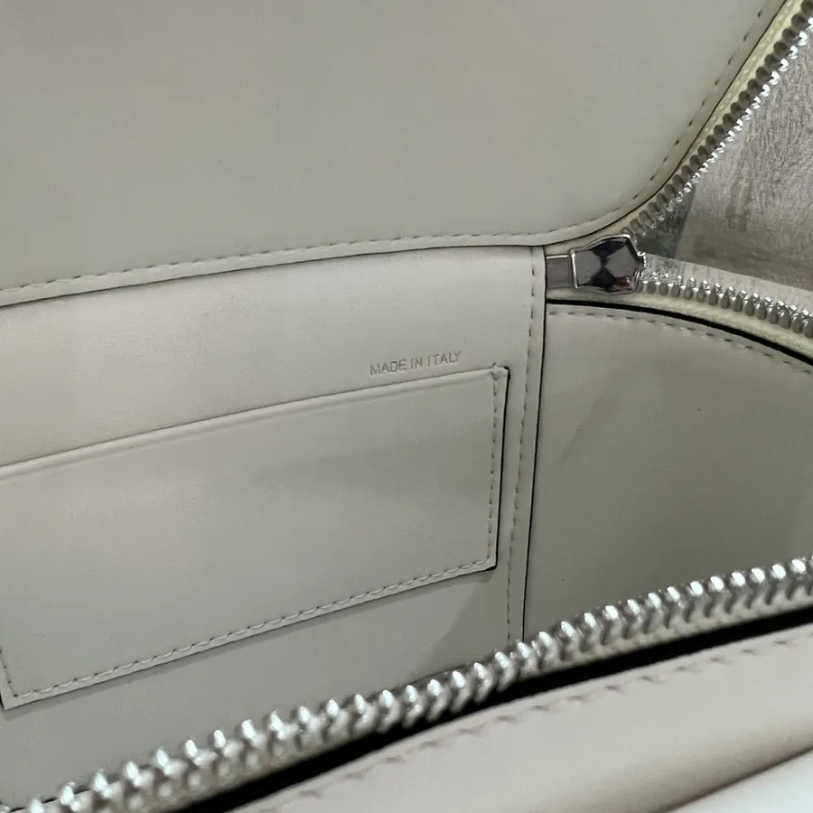 GARAVANI Mini LOCÒ Calfskin Box Bag with V Logo Signature Details
