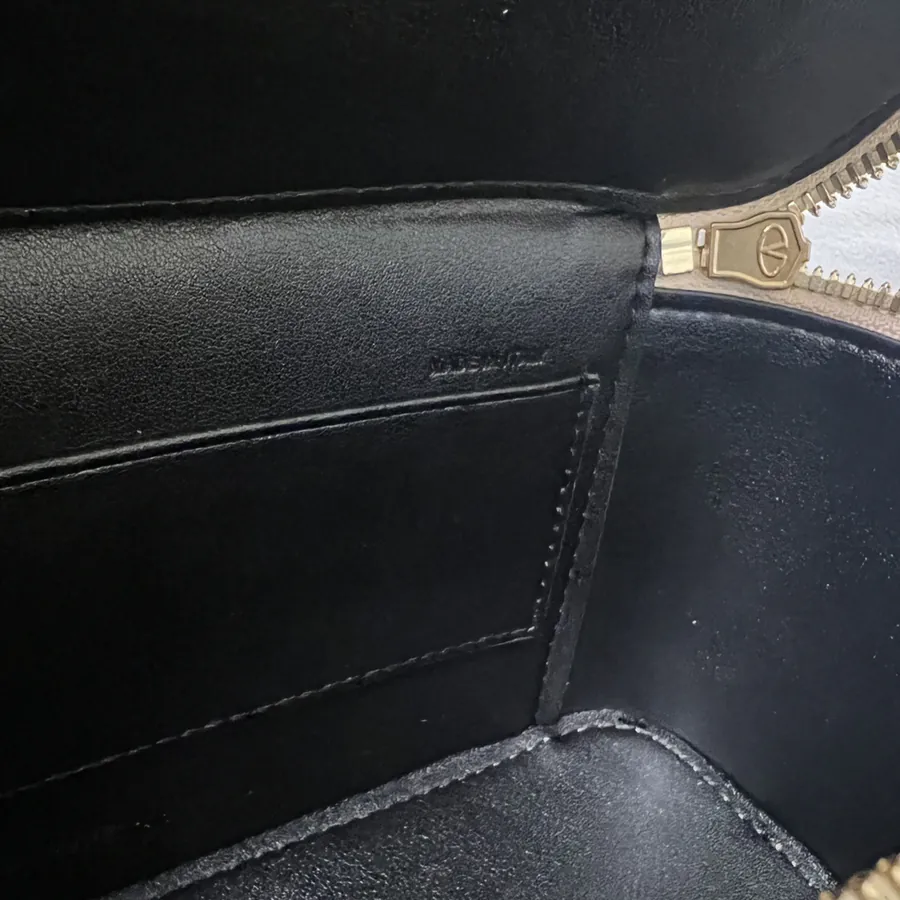 GARAVANI Mini LOCÒ Calfskin Box Bag with V Logo Signature Detail